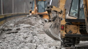 demolari excavator buldozer