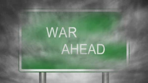 război, indicator, war ahead