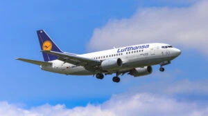 Lufthansa, avion, zbor