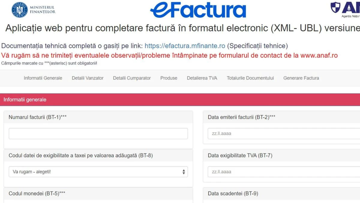 Varianta simplificată e-Factura. Marcel Boloș: Format gratuit și ușor de folosit
