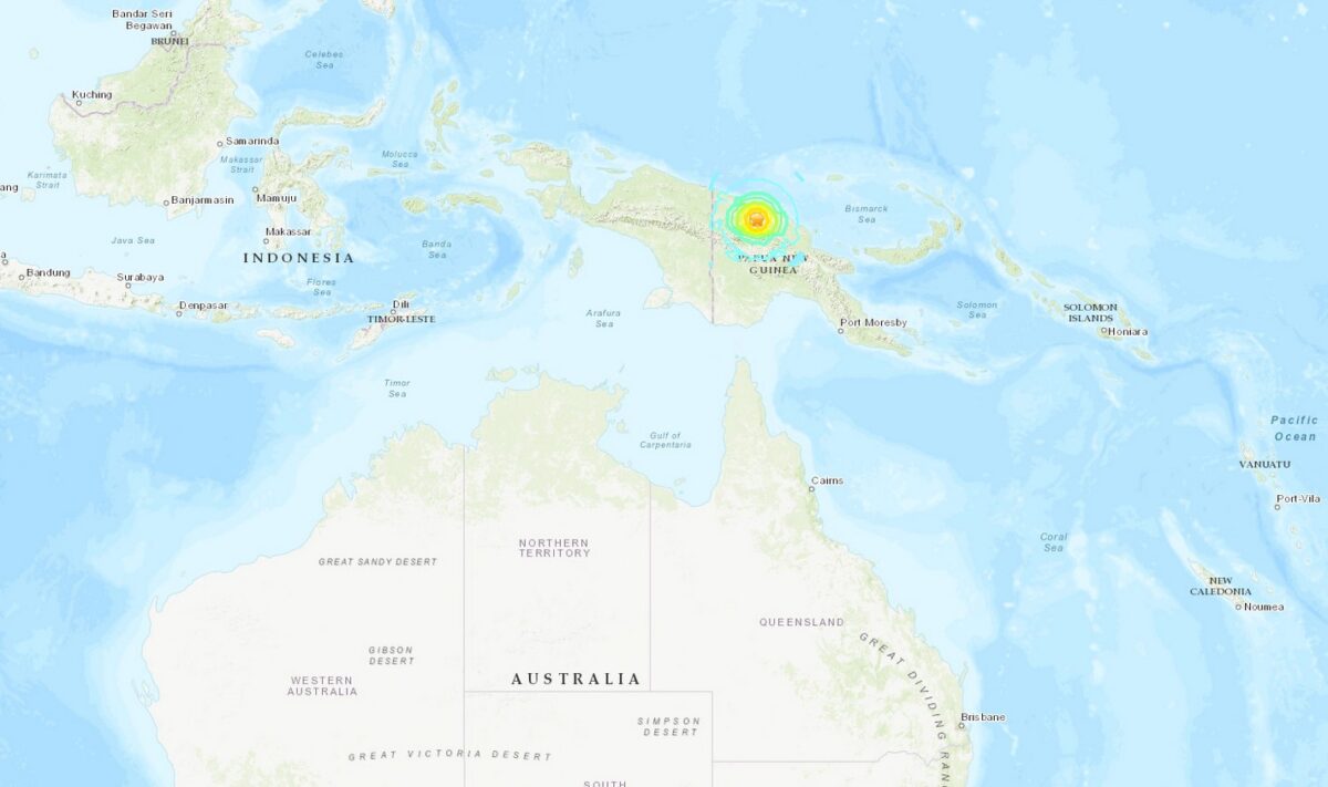 seism papua noua guinee