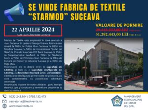 Fabrica de textile STARMOD Suceava
