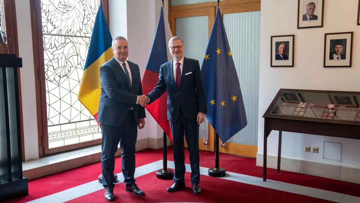 Nicolae Ciucă, întâlnire cu premierul Cehiei: Alegerile din 9 iunie, un angajament faţă de valorile occidentale