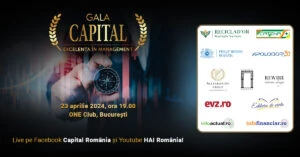 Gala Capital ”Excelență în Management”, 23 aprilie 2024, ONE Club, București