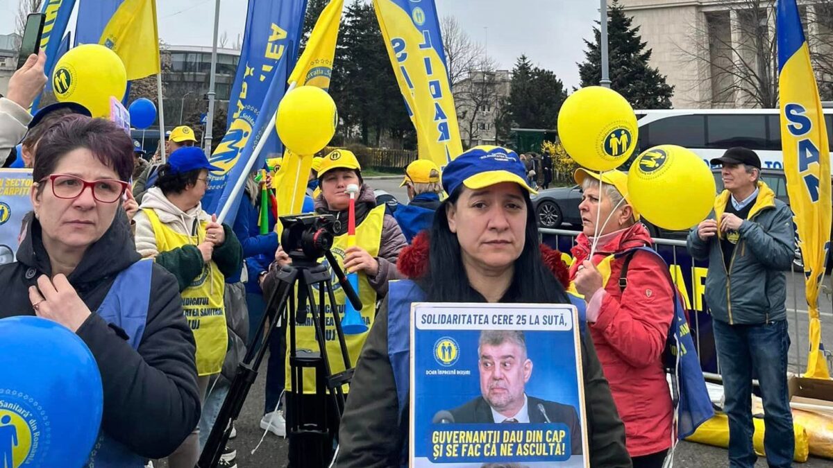 Un nou protest în România. Angajații care au decis să facă grevă de avertisment