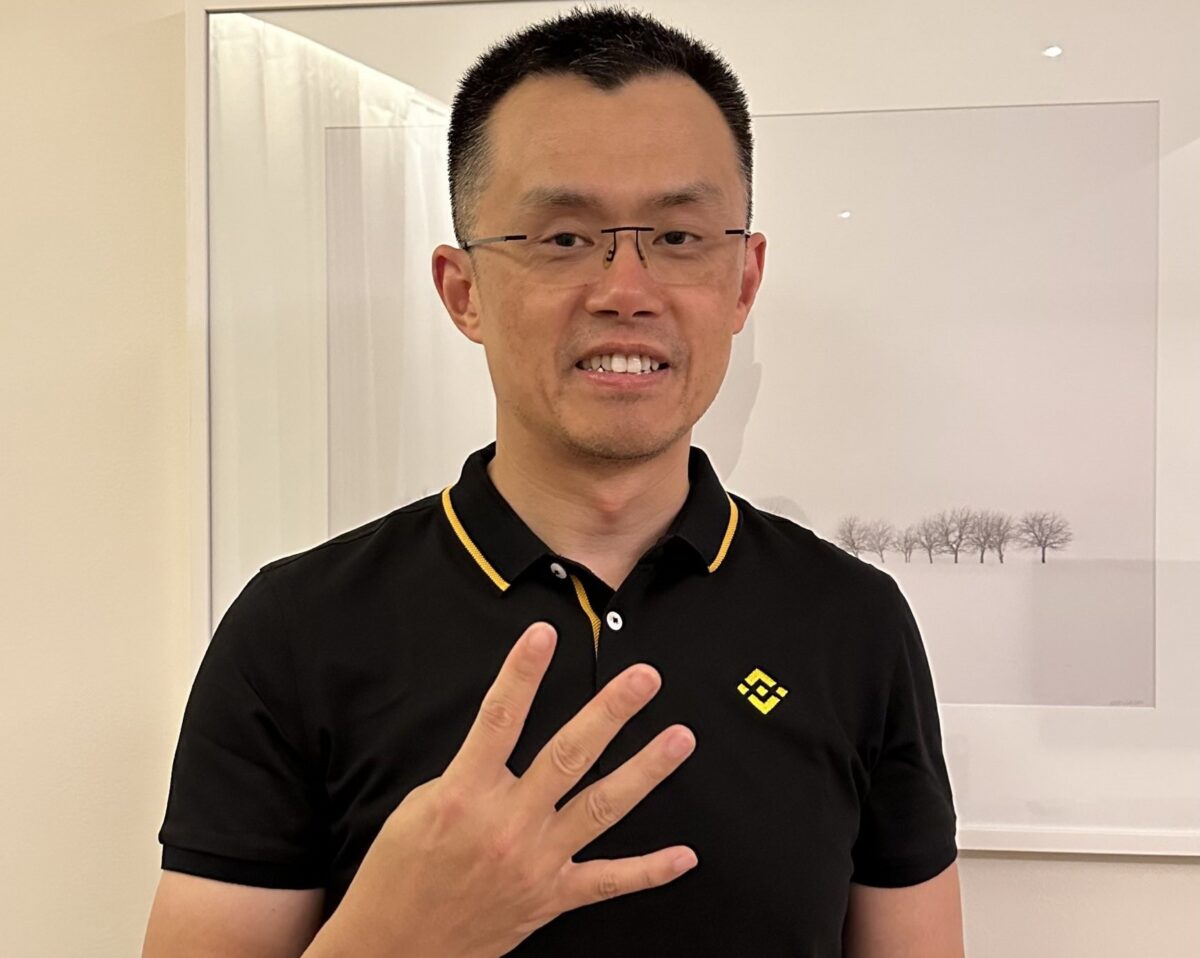 Changpeng Zhao Binance