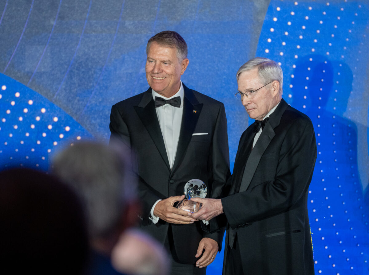 Klaus Iohannis premiu