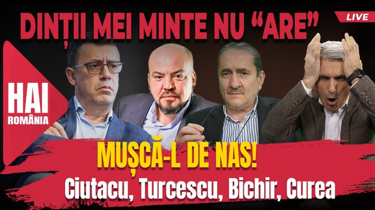 Victor Ciutacu, Robert Turcescu, Florian Bichir și Mirel Curea