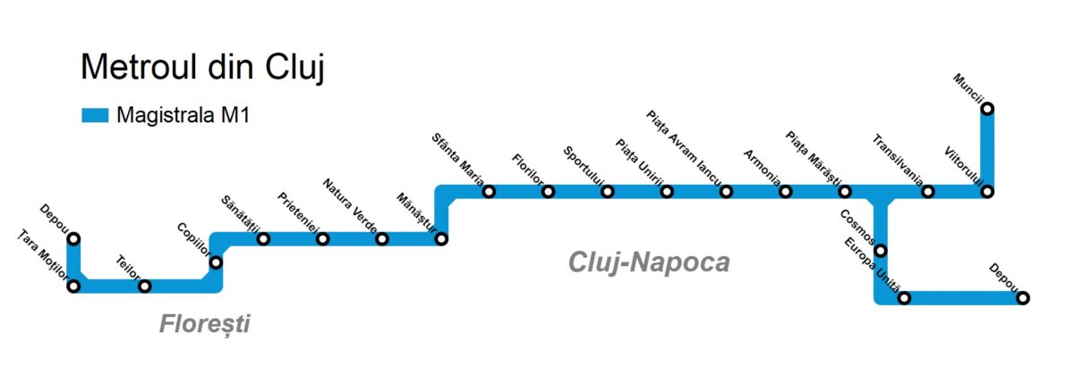 Se lucrează la metroul din Cluj Napoca. Când încep săpăturile în subteran