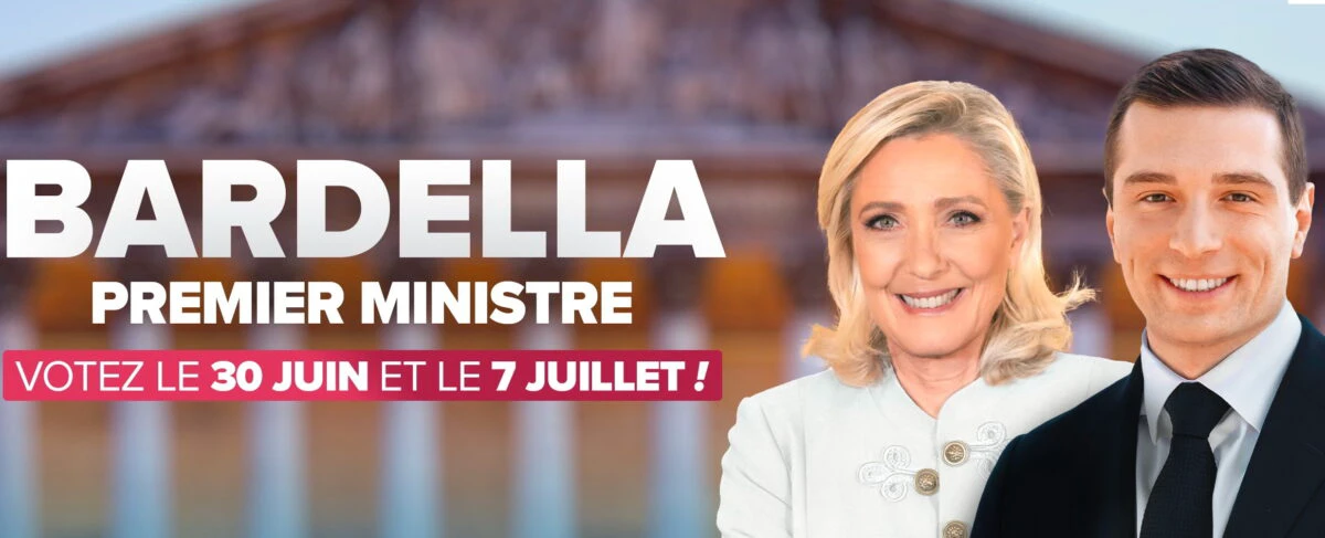 Exit-poll în Franța. Extrema dreaptă a lui Bardella şi Le Pen câştigă primul tur al parlamentarelor