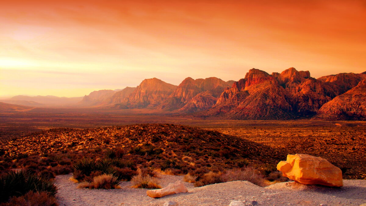 Red Rock Canyon desert Nevada