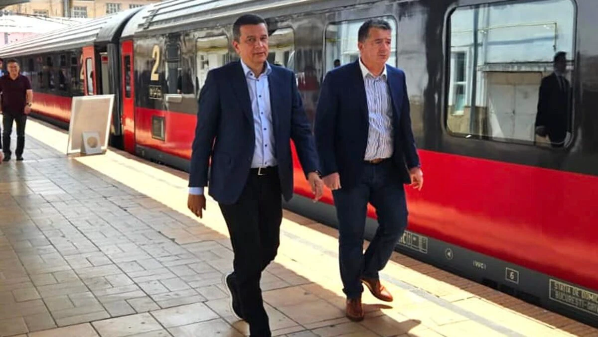 Trenurile vor circula cu 160 km pe oră pe linia dintre Sighișoara și Curtici