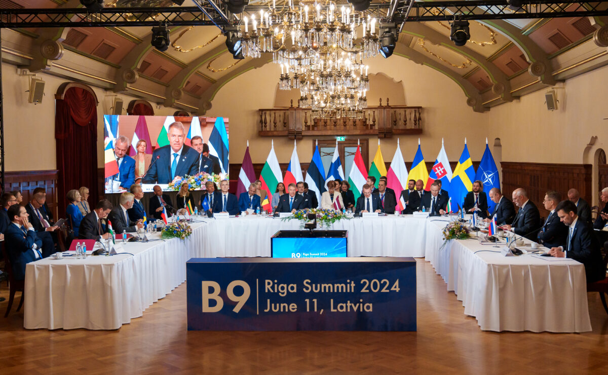 Klaus Iohannis summit B9