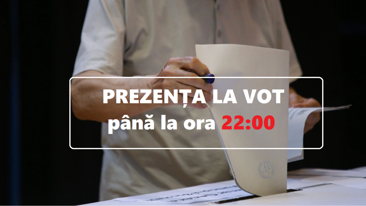 UPDATE Alegeri în România, 9 iunie 2024. Prezența la vot până la ora 22:00