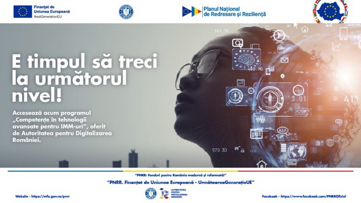 Autoritatea pentru Digitalizarea României a lansat un program menit să ajute IMM-urile din România să se digitalizeze (P)