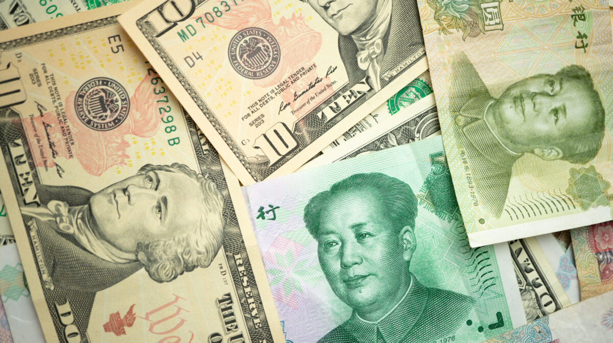 China-SUA, yeni, dolari