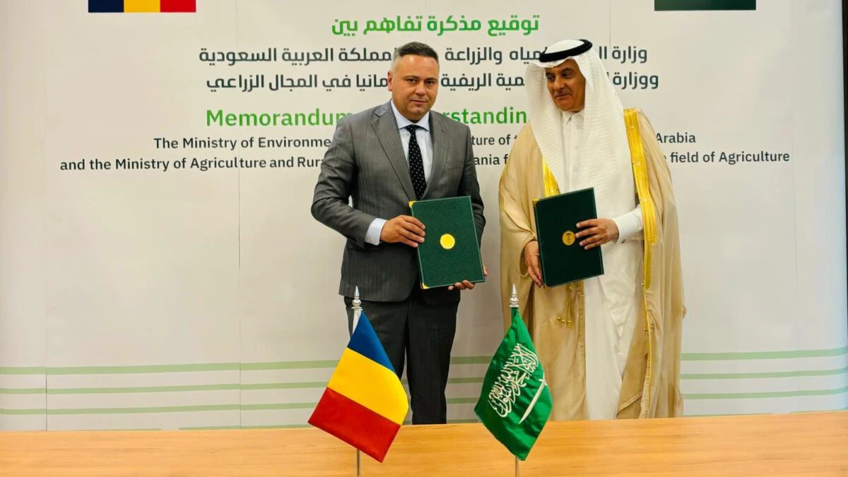România va exporta cereale în Arabia Saudită. Florin Barbu a semnat Memorandumul