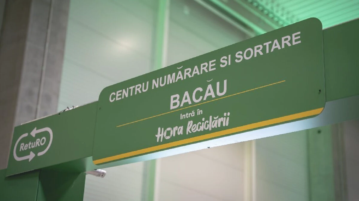 RetuRO deschide, în Bacău, al 5-lea centru pentru colectarea ambalajelor SGR