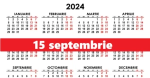 15 septembrie