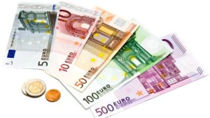 euro bancnote monede