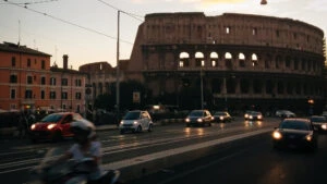 masini, Roma, Italia