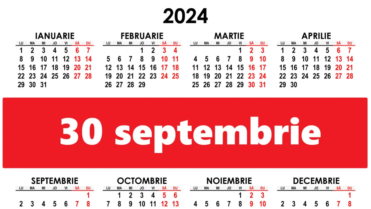 30 septembrie 2024