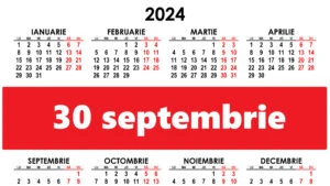 30 septembrie 2024