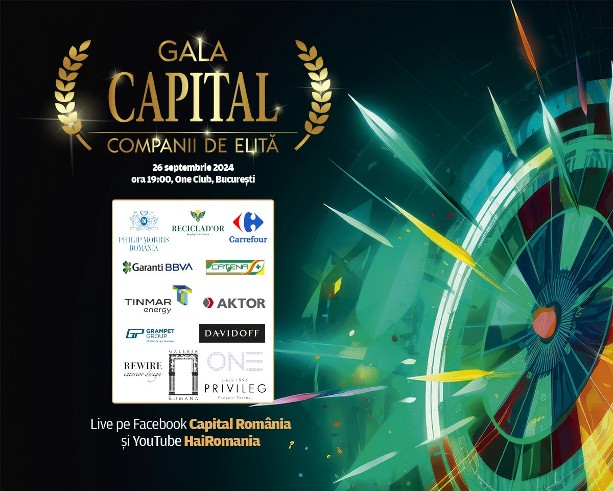 Cele mai puternice companii din România, premiate la Gala Capital Companii de Elită 2024