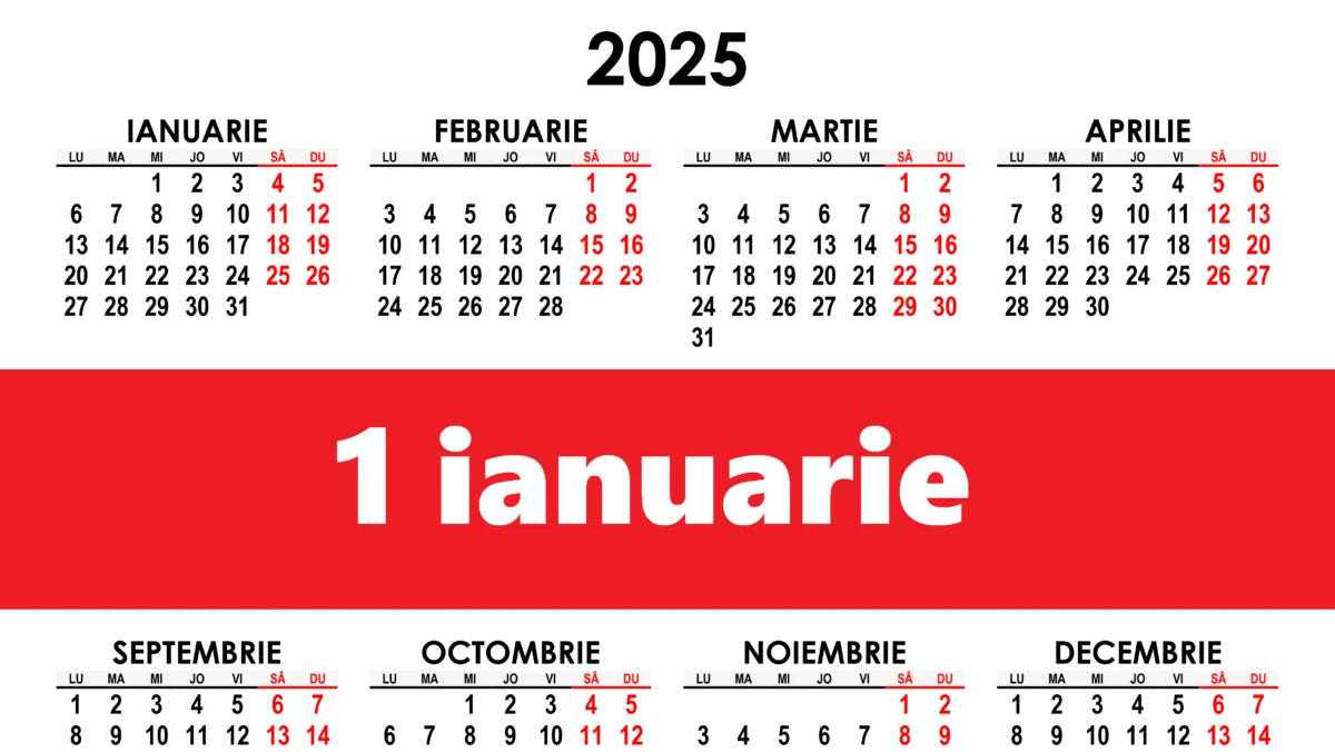 1 ianuarie 2025