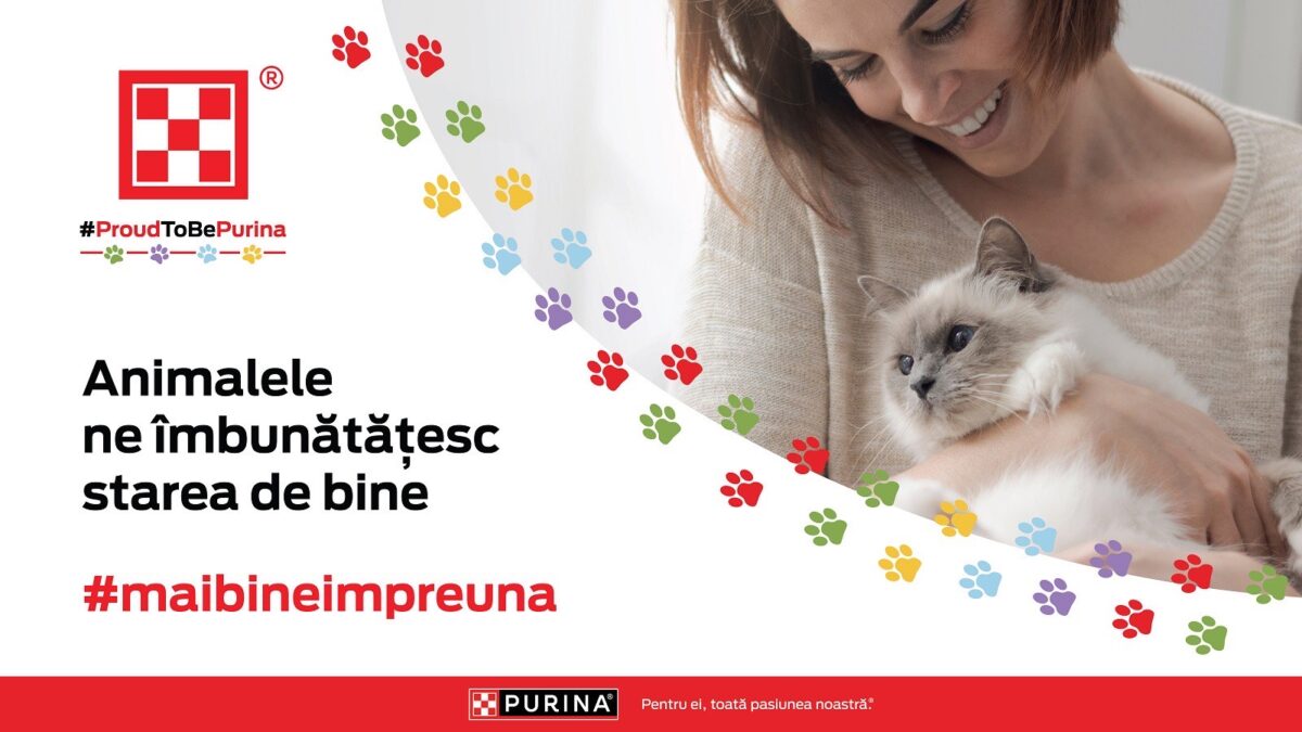 PURINA® își întărește angajamentele față de animalele de companie, oamenii care le iubesc și planetă