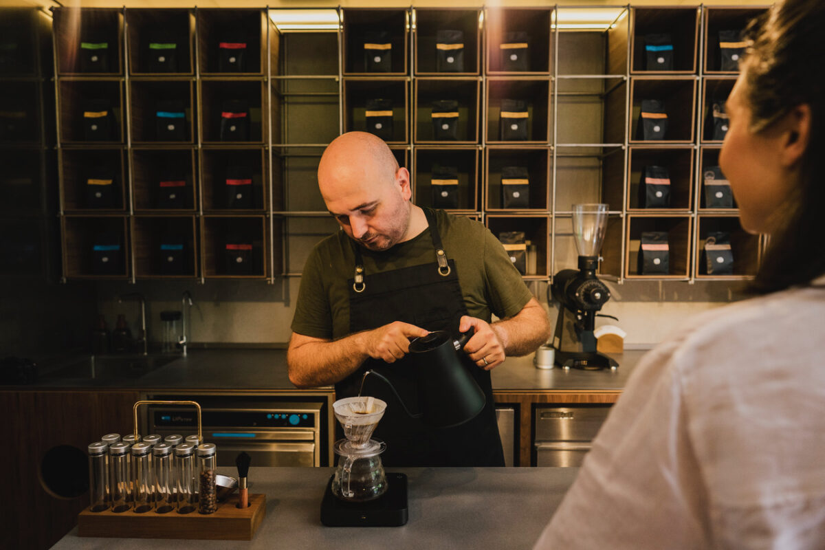 Mihai Panfil, fondator Origo Coffee. Sursa foto: Arhiva personală