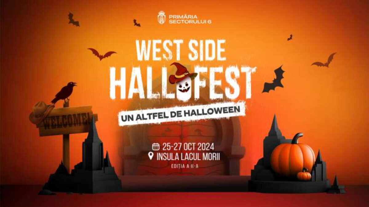 ‘West Side Hallo Fest’ pe Insula Lacul Morii. Care este programul și cât costă intrarea