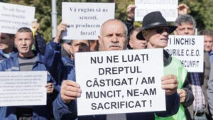 proteste pensionari pensii