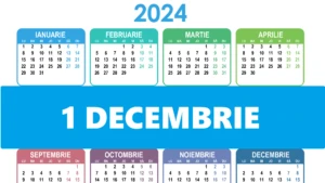 1 decembrie 2024