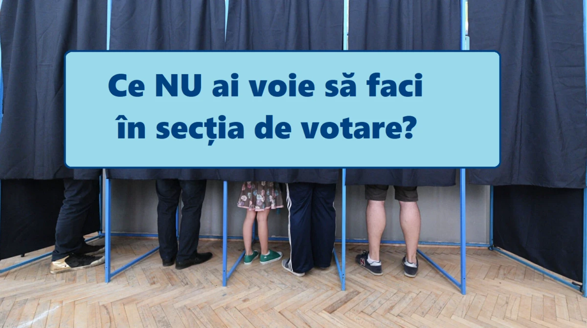 Ilegal în România și străinătate. Românii care merg la vot pot lua amenzi de 2.500 lei. Mulți au uitat legea
