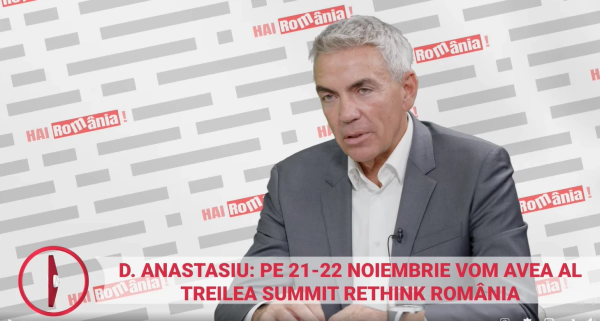 Viitorul României, prin perspectiva think tank-ului „Rethink”. Dragoș Anastasiu: „Ne dorim o țară în care talentele să iubească să muncească”