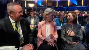 Nicola Ciucă, Ursula von der Leyen, Maia Sandu