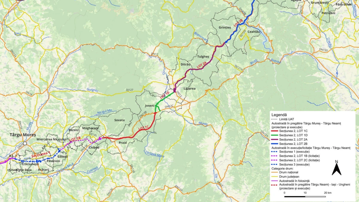 Noua Autostradă care prinde contur. Licitație pentru cel mai complex segment al „Autostrăzii Unirii””