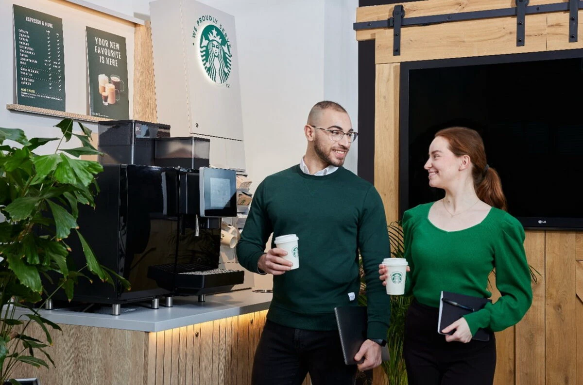 Cumpăna 1993: Furnizor autorizat al Soluțiilor We Proudly Serve Starbucks în România (P)