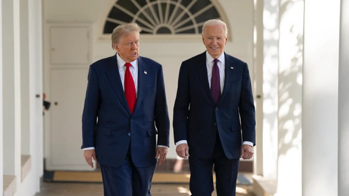 Discuții de două ore la Casa Albă. Donald Trump și Joe Biden au anunțat o tranziție lină