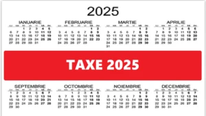 taxe 2025