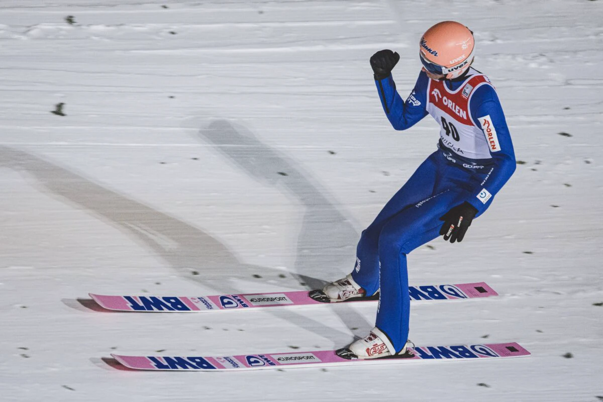 Dawid Kubacki / Photo: Tadeusz Mieczyński / Polish Ski Association