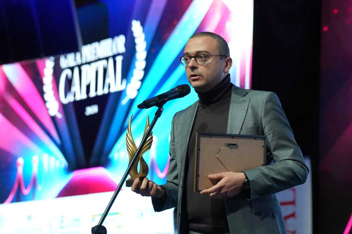 Gala Premiilor Capital. Iancu Guda, realizator TV: „Este foarte greu să faci educație financiară în România”