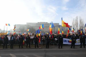 Călin Georgescu, protest (4)