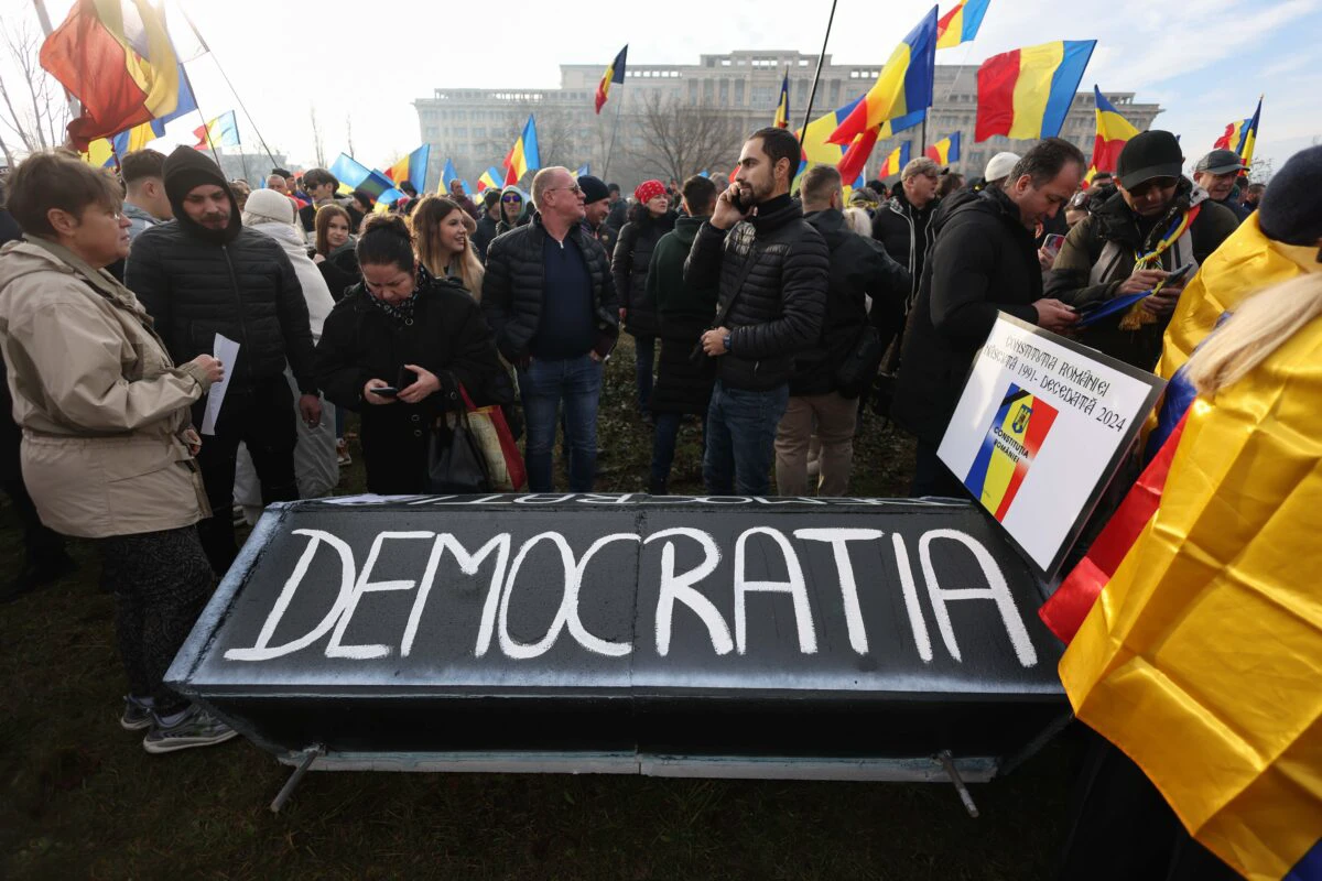 Călin Georgescu, protest (4)