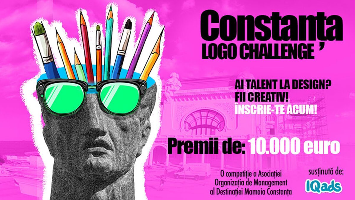 Designeri, la start. Competiție pentru noul logo al Constanței, cu premii de 10.000 de euro