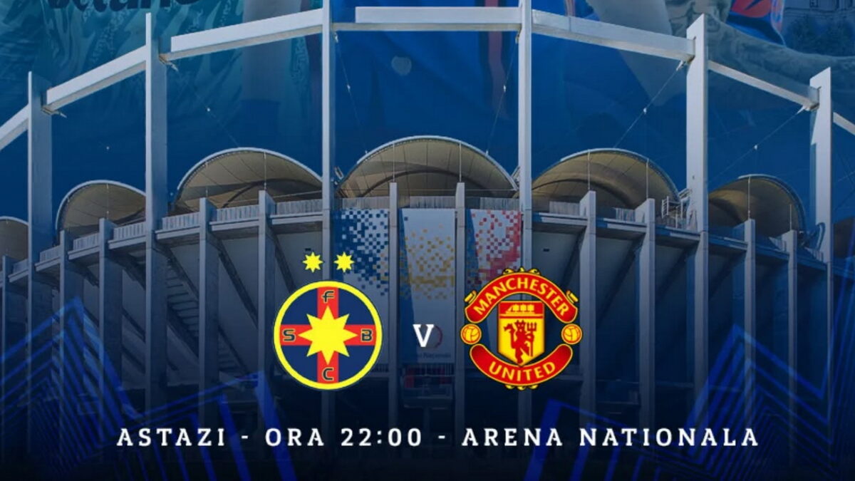 FCSB – Manchester United, scor final 0-2. FCSB așteaptă tragerea la sorți pentru play-off-ul optimilor Europa League