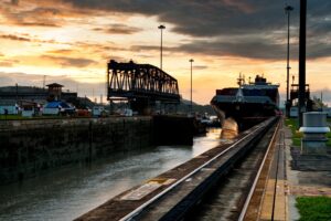 Miraflores Locks Panama Canal