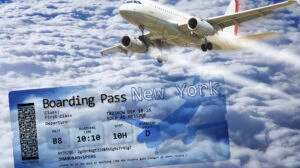 zbor direct, bucuresti-new york, boarding pass