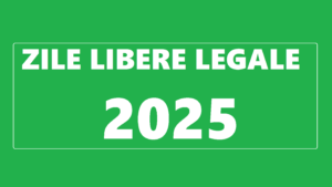 zile libere legale 2025